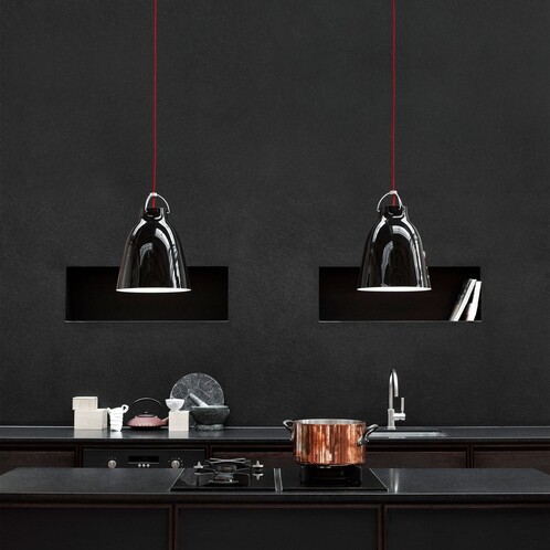 Fritz Hansen Caravaggio™ P2 Suspension Lamp Glossy | AmbienteDirect