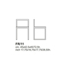 Cappellini - Fronzoni '64 - Chaise - dessin au trait