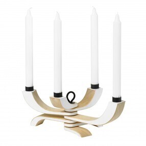 | Weiß AmbienteDirect bestellen Design-Kerzenständer in online