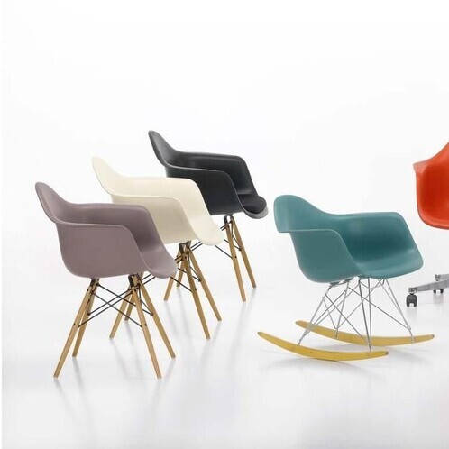 Vitra - Eames Plastic Armchair DAW - Fauteuil H43cm