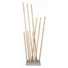 Moormann - Moormann Pin Coat Wardrobe - ash/3 bars short, medium, long/base 39,3x39,3cm