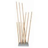 Moormann - Moormann Pin Coat - Portemanteaux - frêne/3 bars à court, moyen, long/base 39,3x39,3cm