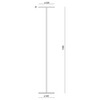 Artemide - Athena - Lampadaire LED H:178cm - dessin au trait