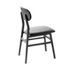 Gervasoni - Brick 223 Stuhl - grau/Gestell grau/Sitz und Rücken gepolstert/Stoff Iuta Grigio/50x46x83cm