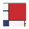 Cappellini - Homage to Mondrian - Container - multicolore/mat/112x116x40cm
