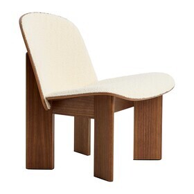 HAY - Chaise lounge Chisel tissu