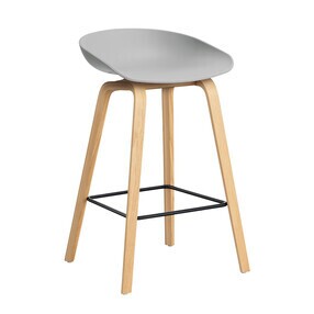 HAY - AAS 32 2.0 Barhocker niedrig Eiche lackiert