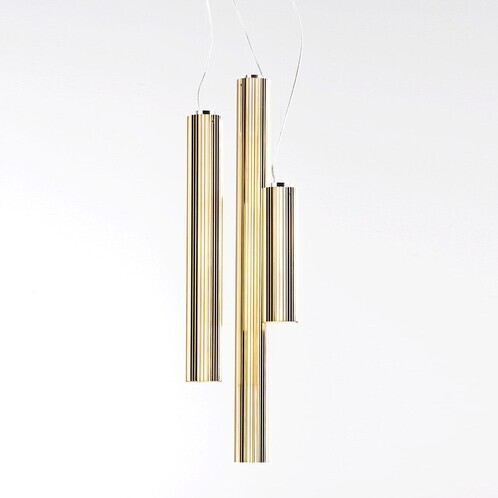 Kartell - Rifly Metallic LED-Pendelleuchte