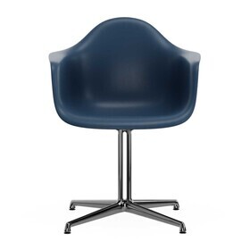 Vitra - Eames Plastic Armchair DAL RE onderstel gepolijst