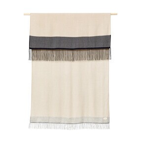 Form & Refine - Couverture rayures de motifs Aymara 190x130cm