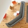 Arper - Catifa 80 2010 - Chaise lounge piètement luge
