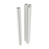 HAY - New Order Corner Profile Connector 2 Pieces - light grey/lenght: 33 cm/1 single profile + 1 corner profile connector