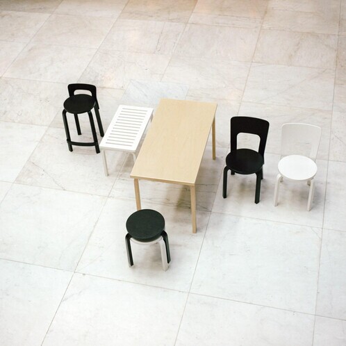 Artek - Artek K65 - Chaise de cuisine/tabouret de bar
