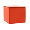 Softline - Space Hocker - orange/Stoff Felt 624/45x45x41cm