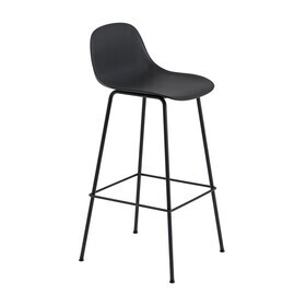 Muuto - Fiber barkrurk met rugleuning 75cm