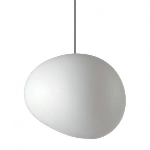 Foscarini - Gregg Outdoor X-large - Suspension - blanc/matière plastique/Taille 3/LxPxH 60x53x50cm