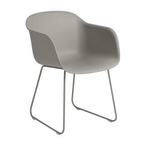 Muuto - Fiber Chair  Armchair With Sled Base