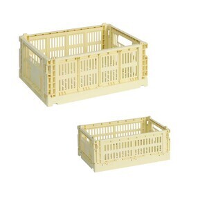 HAY - Colour Crate mand gerecycled S + M set van 2
