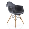 Vitra - Eames Plastic Armchair DAW - Fauteuil H43cm