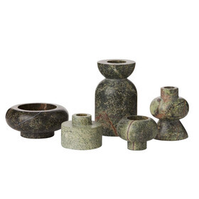 Tom Dixon - Set de 5 bougeoires Rock L
