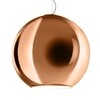 Fontana Arte - Globo di Luce pendellamp - koper/glanzend/Ø 45cm