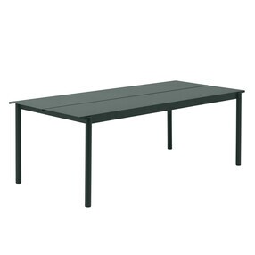 Muuto - Linear Steel tuintafel 220x90cm