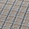 GAN - Garden Layers Checks - Tapijt 90x200cm - blauw/handweefgetouw
