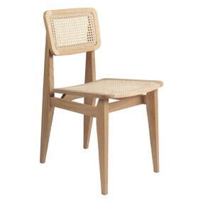 Gubi - C-Chair All French Cane stoel