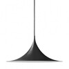 Gubi - Semi 60 Suspension Lamp - black / Ø60cm/matt