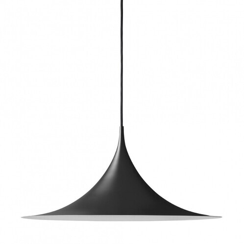 Gubi - Semi 60 - Suspension - noir / Ø60cm/mat