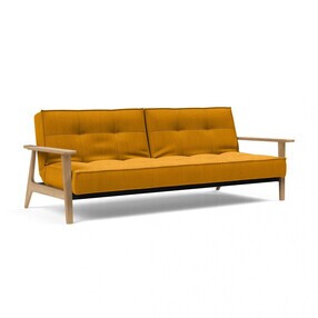 Innovation Living - Splitback Frej Schlafsofa Eiche 232x99cm