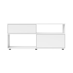 Piure - Sideboard Flow Q avec tiroir et porte abattante 160x71x40cm