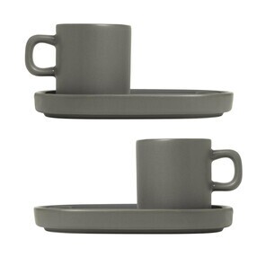 Blomus - Pilar espressomok set van 4