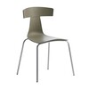 Plank - Remo Plastic Chair Stuhl Gestell verzinkt - gelbgrau