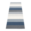 pappelina - Molly Plastic Rug 70x200cm - ocean grey/welded edge/for indoor & outdoor use