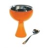 Alessi - Big Love - Coupe à glace et cuiller - orange