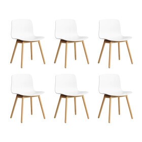 HAY - About a Chair AAC 12 2.0 Stuhl Eiche lackiert 6er Set
