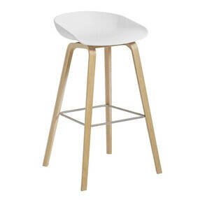 HAY - About A Stool AAS 32 2.0 Bar Stool High Lacquered Oak