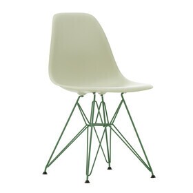 Vitra - Eames Plastic Side Chair DSR RE Gestell meeresschaum grün