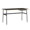 Normann Copenhagen - Journal Schreibtisch - schwarz/Gestell schwarz, inkl Schublade/H x L x B: 74 x 130 x 65cm