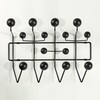 Vitra - Hang it all Special Edition - Porte-manteaux - frêne teinté noir/structure noir