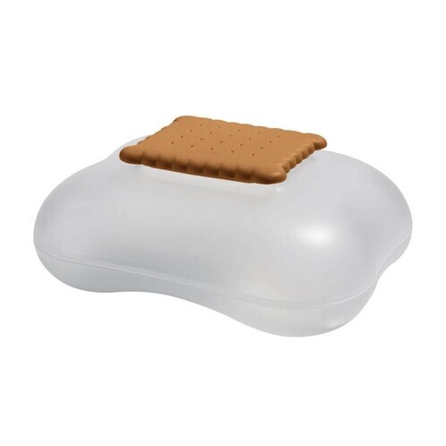 Alessi - Mary Biscuit Keksdose - eisgrau/Kunststoff