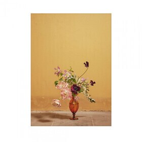 Paper Collective - Blomst 02 Ochra Art Print