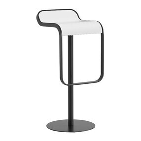 Lapalma - LEM S80 Barhocker Gestell Schwarz Sitzfläche Laminat