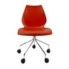 Kartell - Maui - Bureaustoel - rood/met gasveer