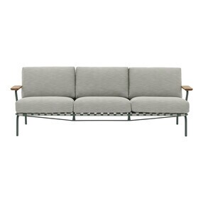 Muuto - Settle Outdoor 3-zitsbank