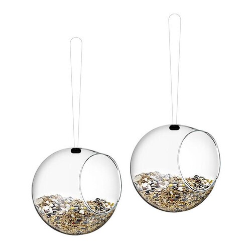 Eva Solo - Eva Solo - Set de 2 minimangeoires rondes 571032 - transparent/PxH 12x11cm