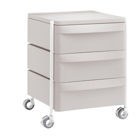 Pedrali - Boxie BXM 3C Container on Wheels H 63cm