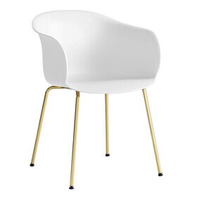 &Tradition - Elefy JH28 Armchair Brass Base
