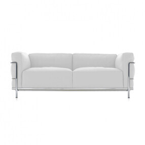 Cassina - LC3 Fauteuil Grand Confort grand modèle deux places